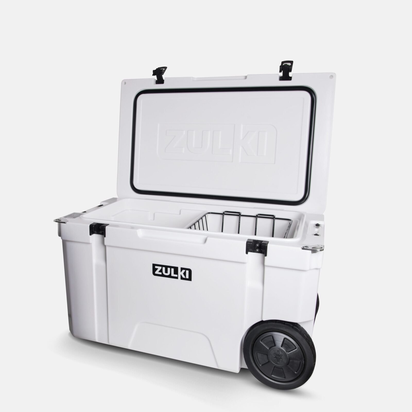 ZULKI - Conservadora con Ruedas 65QT - Blanco Nieve