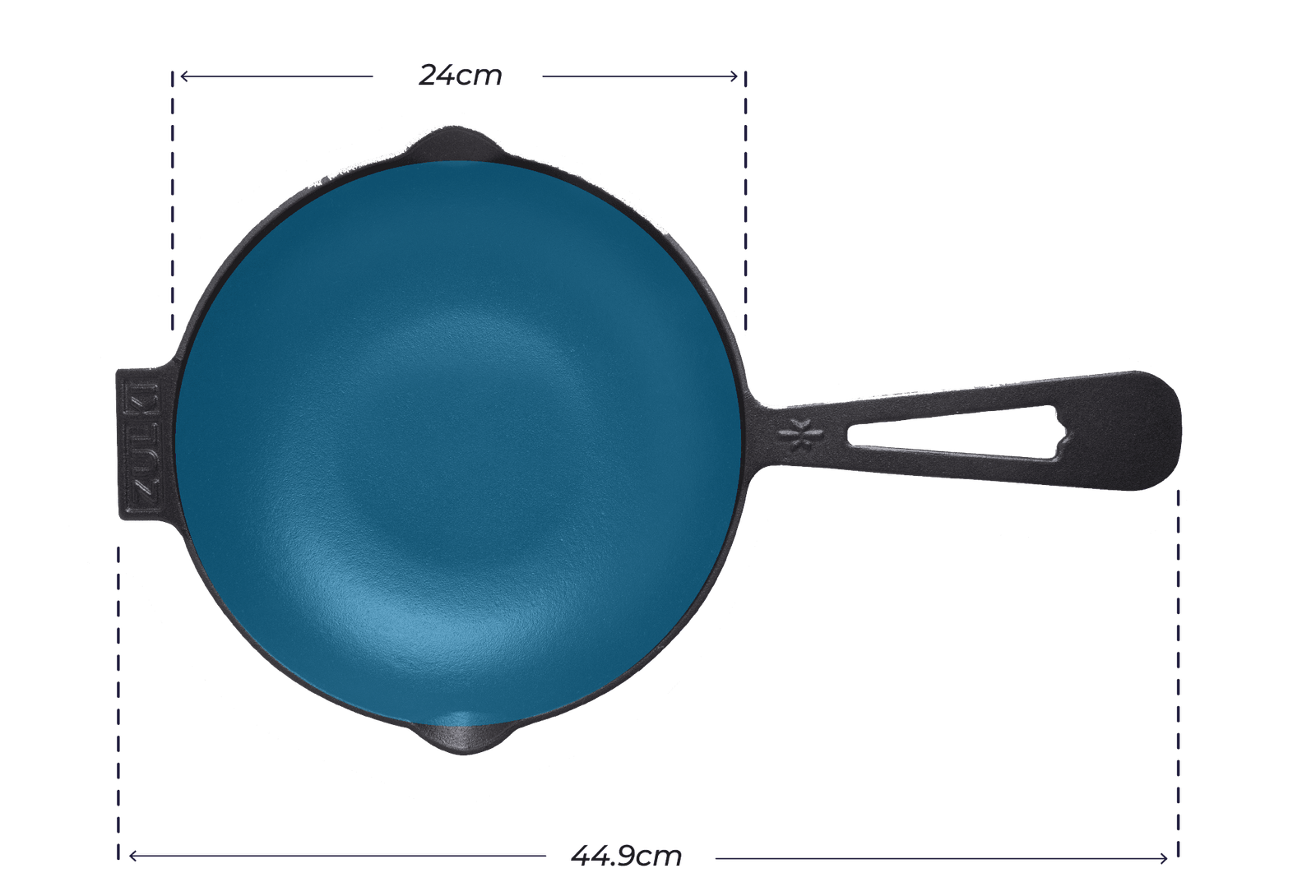 Sartén HF 24 Una sartén de hierro fundido tan única y noble como las comidas que podés preparar con ella. Su robustez te invita a prender un fuego, y usar las llamas como una herramienta. Ideal para: Comidas complejas de cocido lento Carnes marmoladas de alta calidad Tartas de preparación rústica